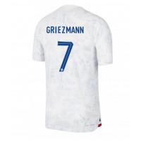 Echipament fotbal Franţa Antoine Griezmann #7 Tricou Deplasare Mondial 2022 maneca scurta